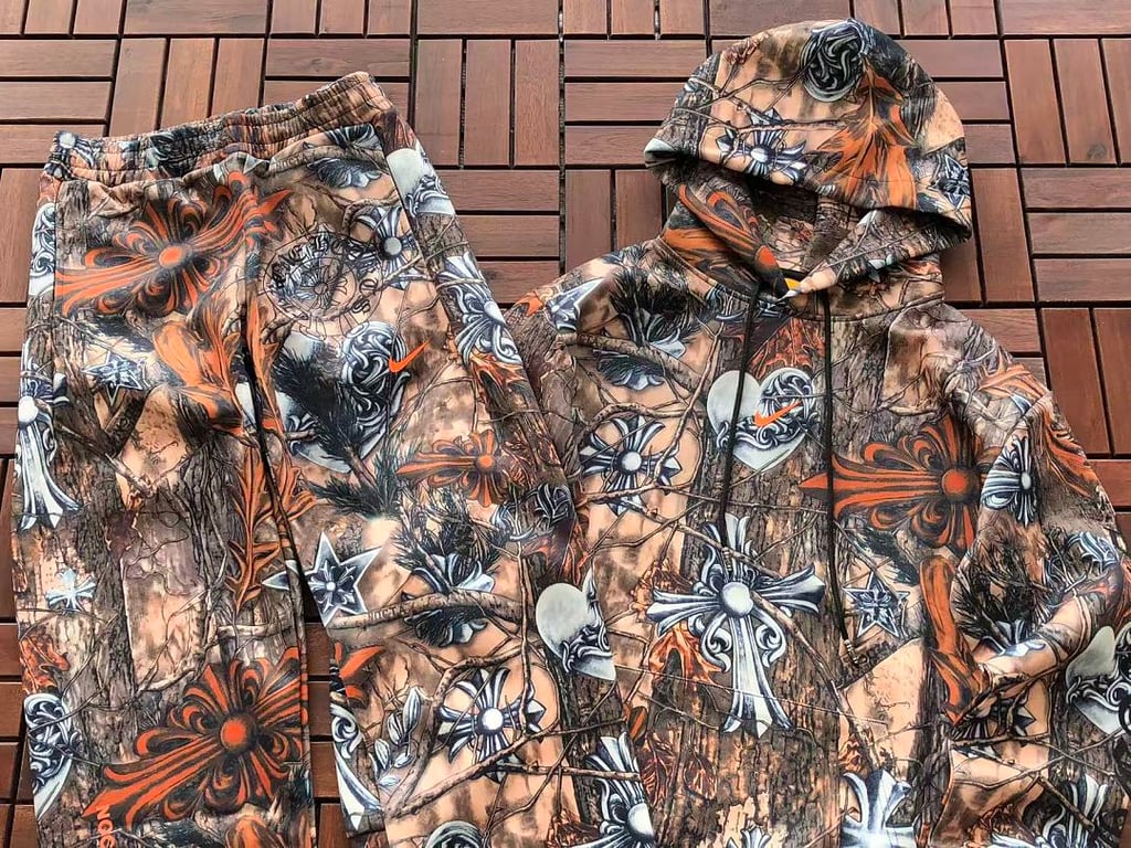 Nocta x Chrome Hearts Real Tree Camo Tracksuit - 12