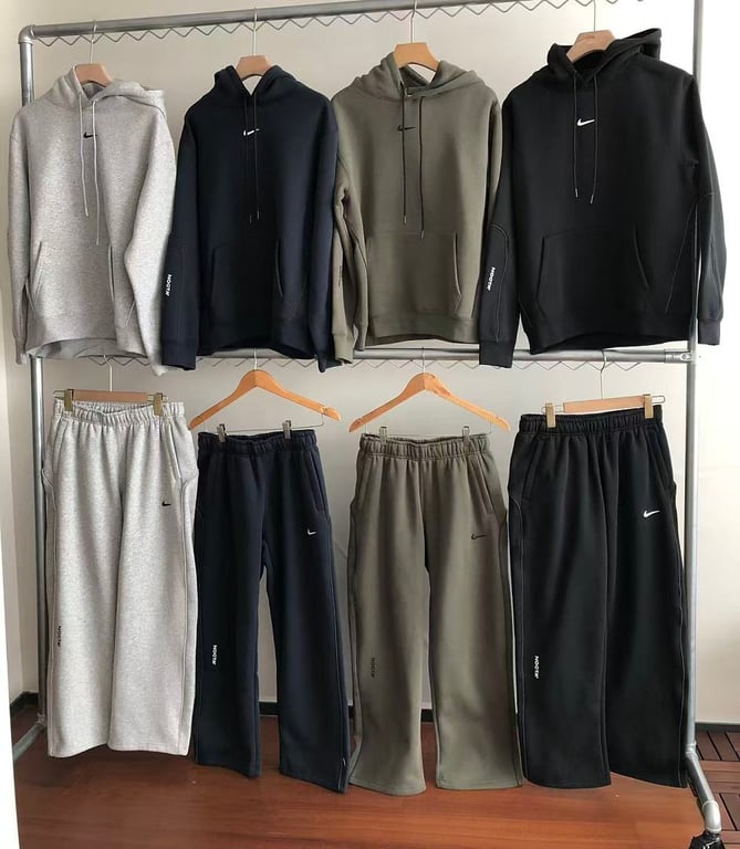 Nike Nocta Fleece Hoodie and Trousers - 109