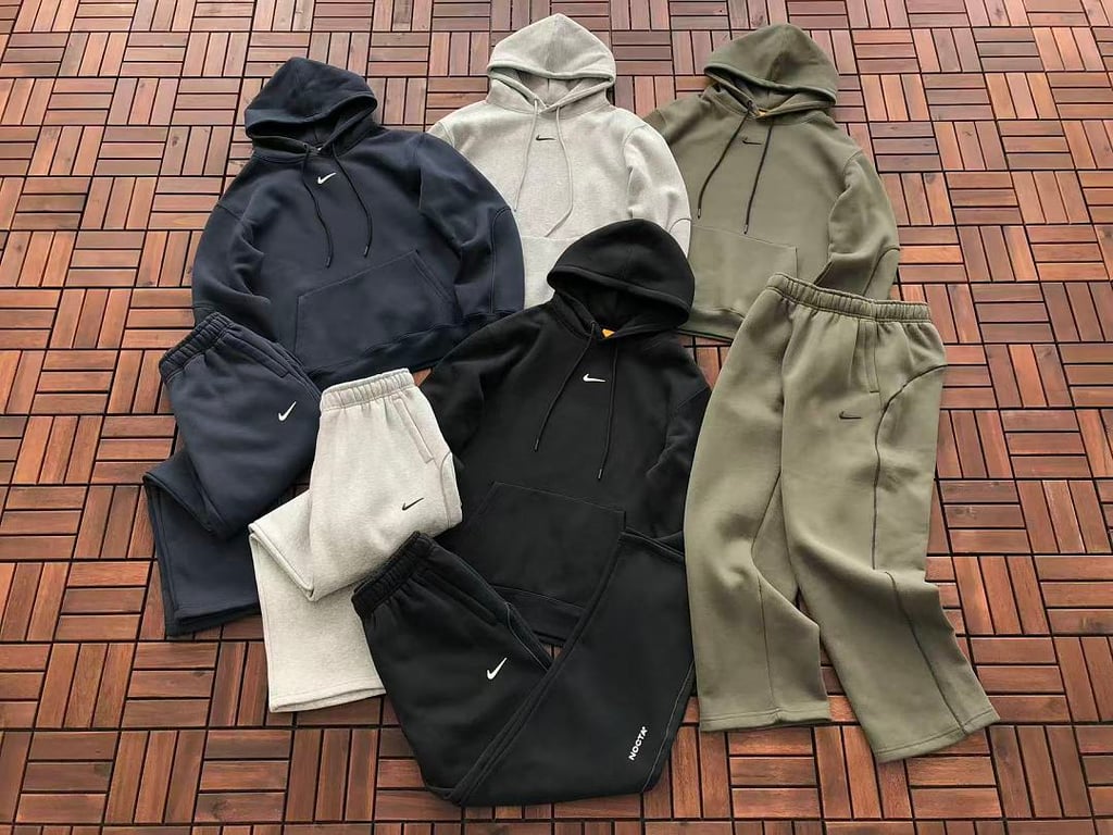 Nike Nocta Fleece Hoodie and Trousers - 17