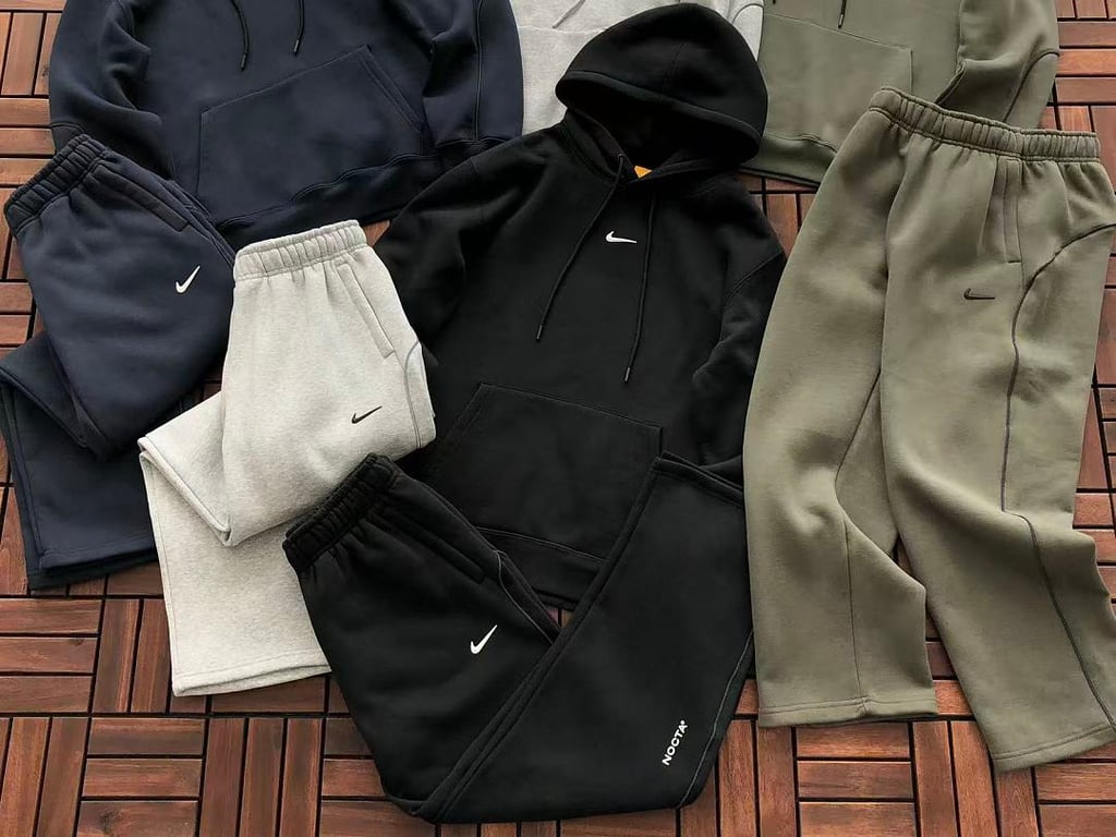 Nike Nocta Fleece Hoodie and Trousers - 19
