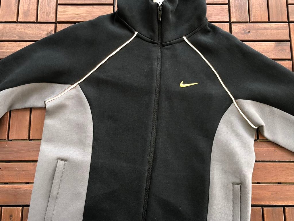Nike x Nocta Tech Fleece Tracksuit Black Grey - 14