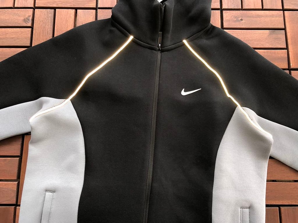 Nike x Nocta Tech Fleece Tracksuit Black Grey - 16