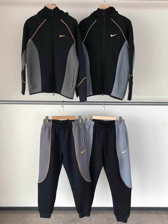 Nike x Nocta Tech Fleece Tracksuit Black Grey - 53