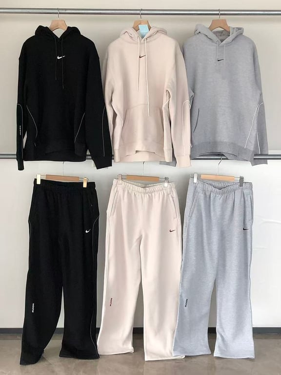 Nike Nocta Fleece Hoodie and Trousers Set - 64