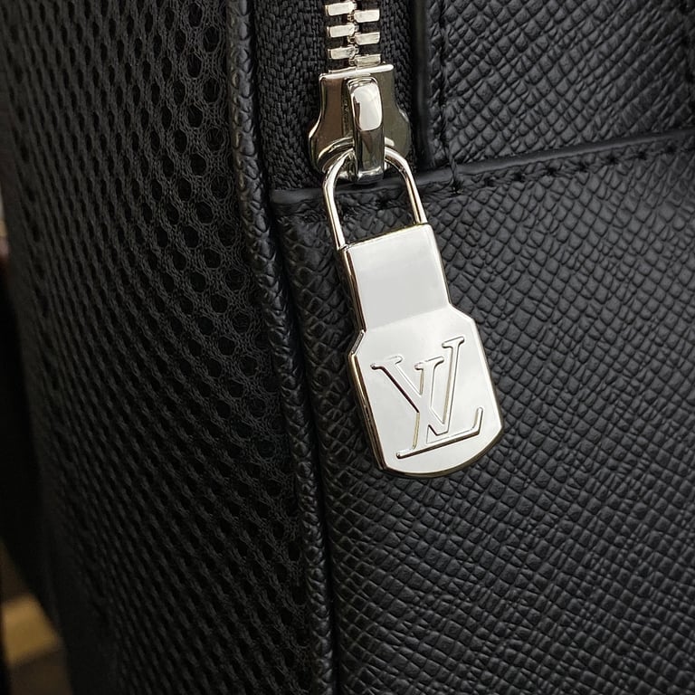 Louis Vuitton Adrian Backpack Taiga Leather Black - 4