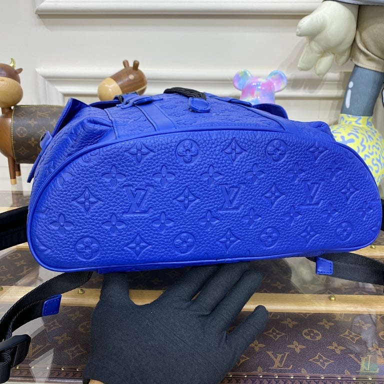 Louis Vuitton Christopher MM Monogram Blue M23189 - 7