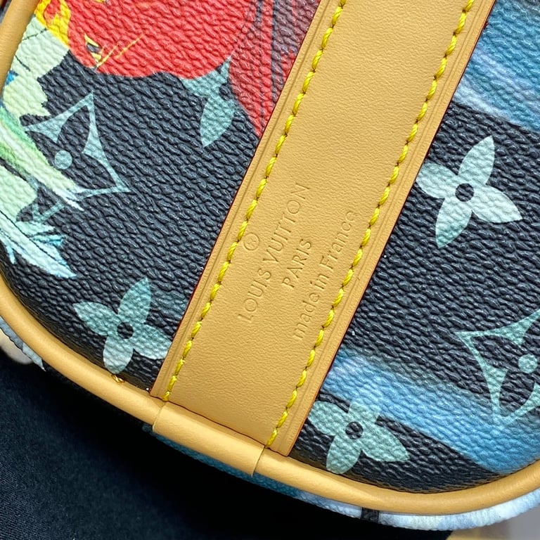 Louis Vuitton Keepall Bandoulière 25 Monogram Surfin' Blue - 4