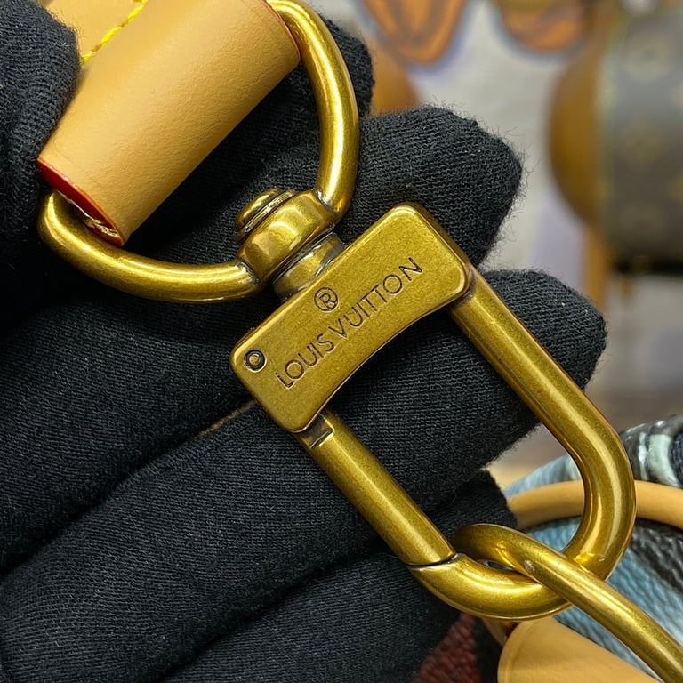 Louis Vuitton Keepall Bandoulière 25 Monogram Surfin' Blue - 5