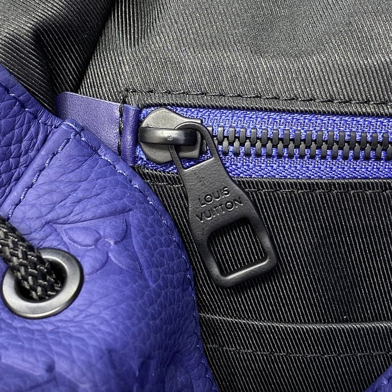 Louis Vuitton Christopher Backpack Monogram Taurillon Deep Blue - 4