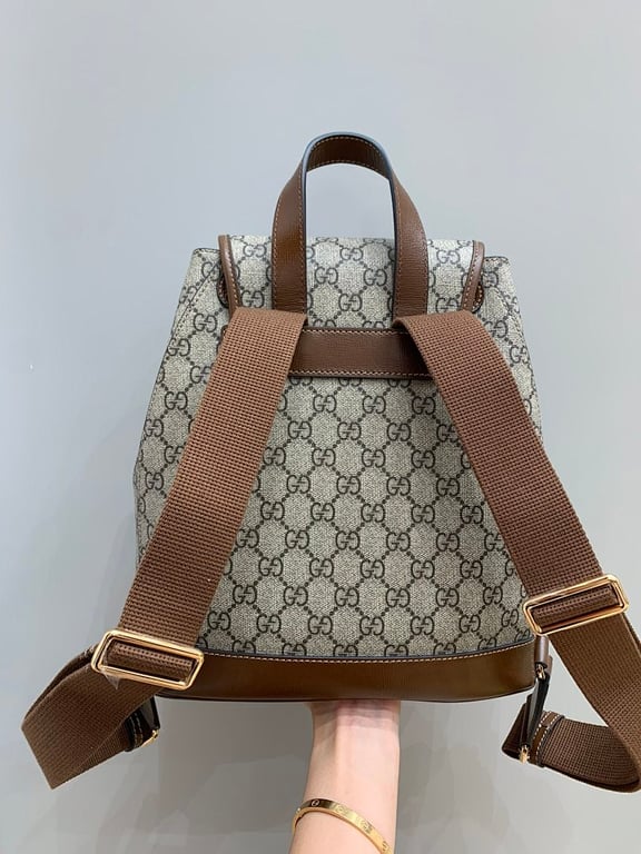 Gucci GG Supreme Retro Backpack Brown - 9