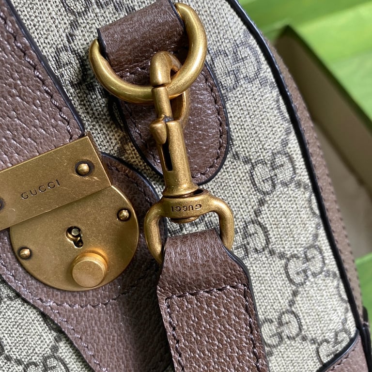 Gucci Savoy Mini GG Supreme Duffel Bag - 5