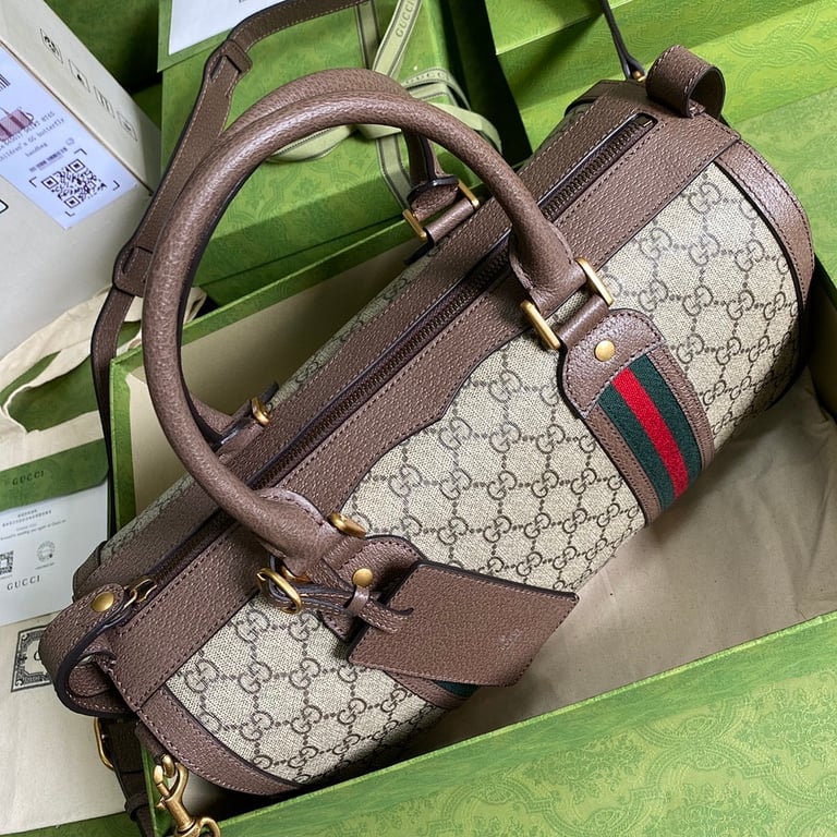 Gucci Savoy Mini GG Supreme Duffel Bag - 6