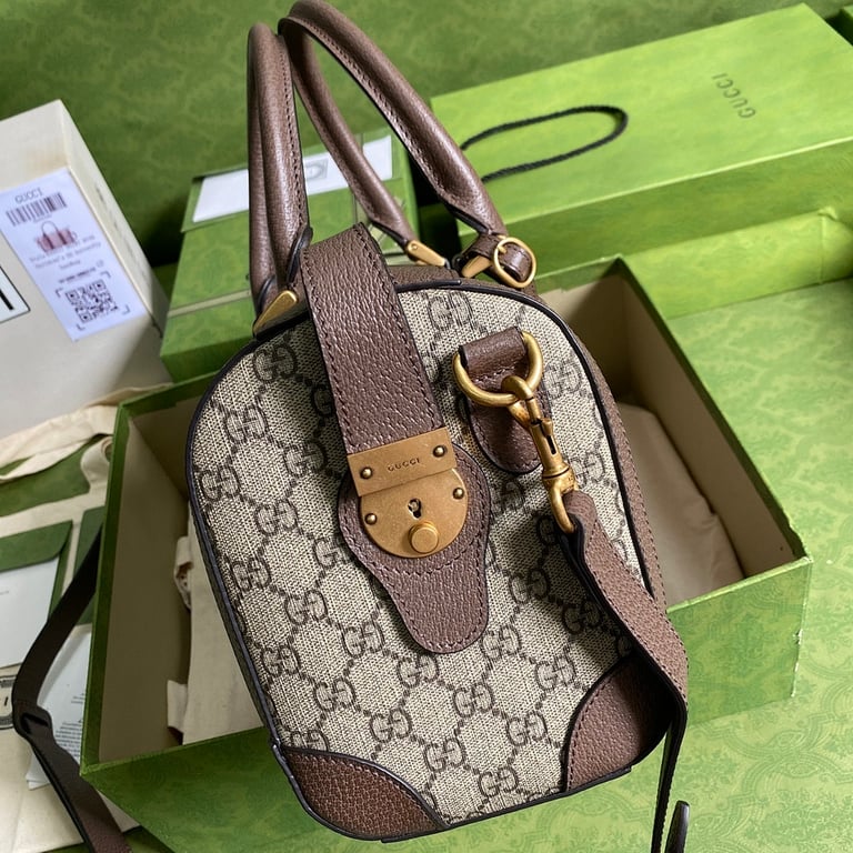 Gucci Savoy Mini GG Supreme Duffel Bag - 7