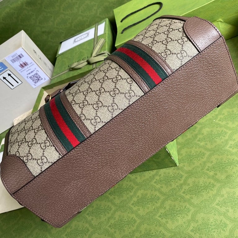 Gucci Savoy Mini GG Supreme Duffel Bag - 8