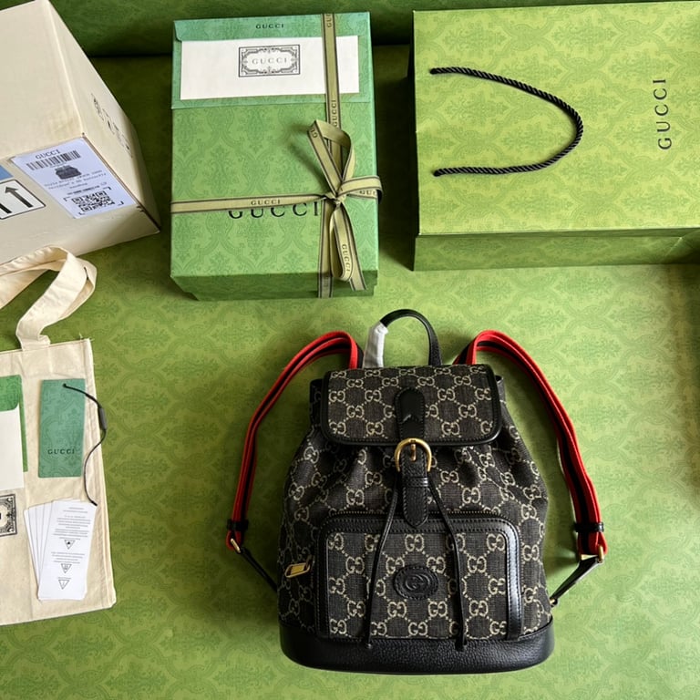 Gucci GG Denim Backpack 674147 - 2