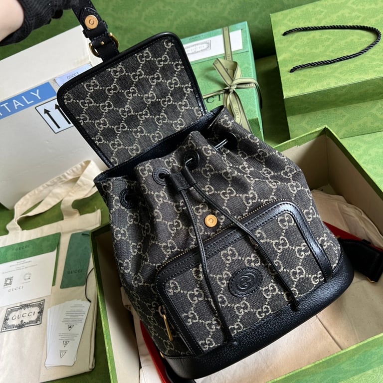 Gucci GG Denim Backpack 674147 - 5