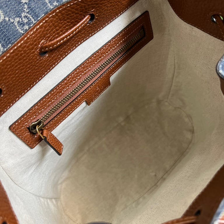 Gucci GG Denim Backpack 674147 - 4