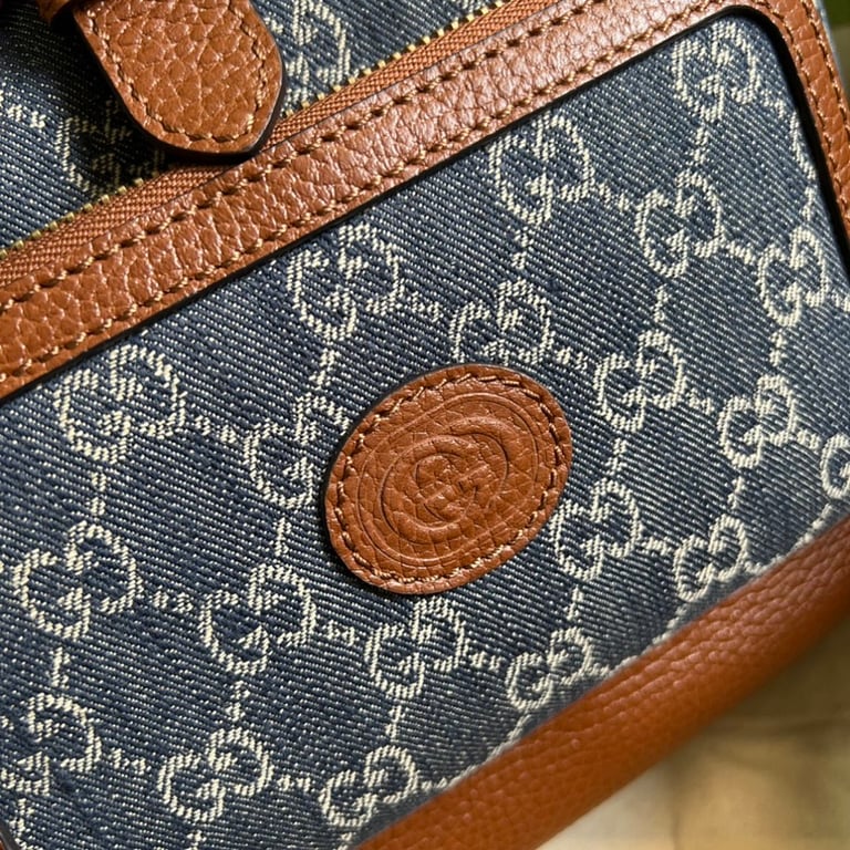 Gucci GG Denim Backpack 674147 - 6