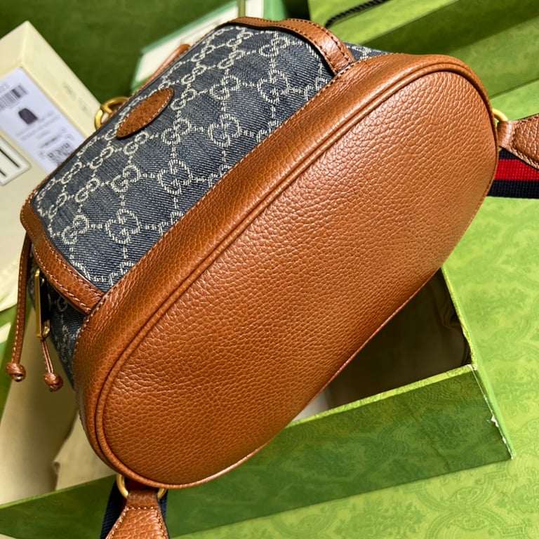 Gucci GG Denim Backpack 674147 - 8