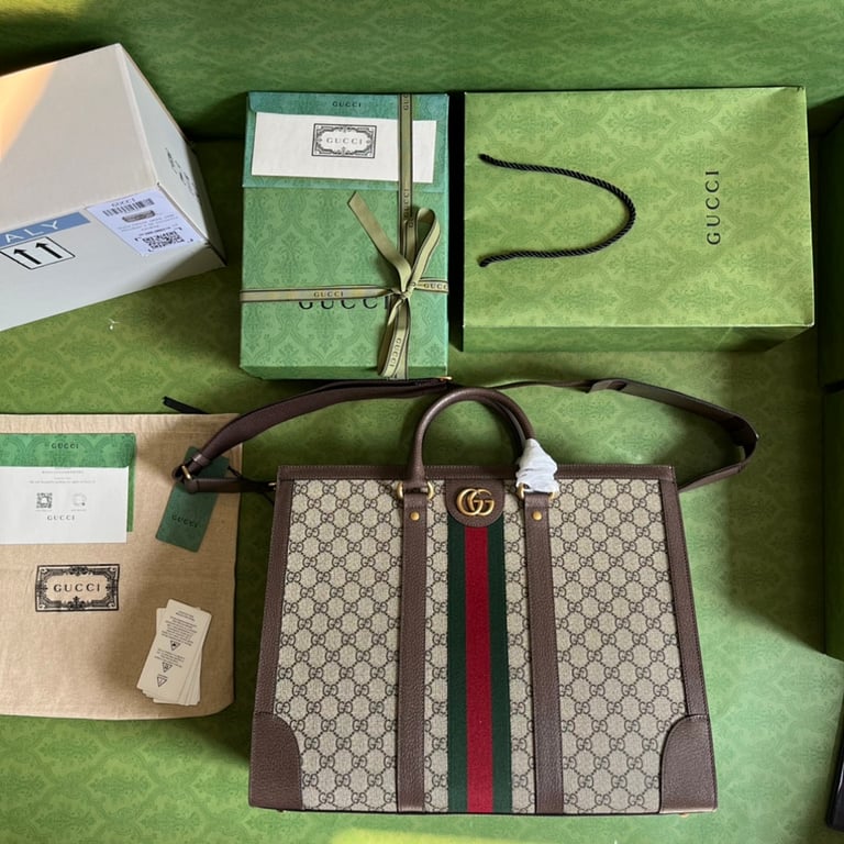 Gucci Ophidia Large GG Supreme Tote Bag - 2