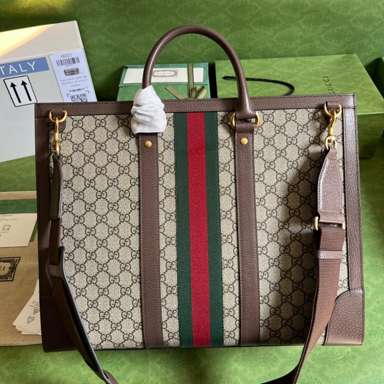 Gucci Ophidia Large GG Supreme Tote Bag - 9