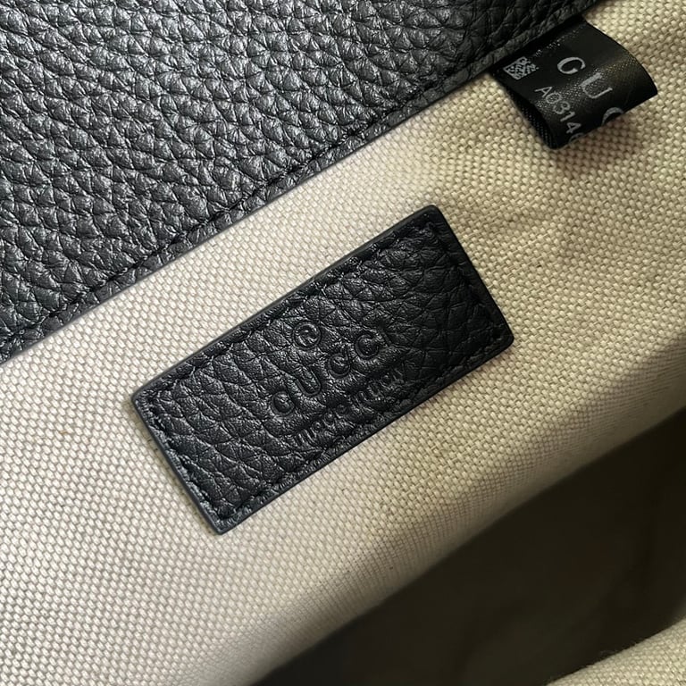Gucci Jumbo GG Leather Backpack Black - 2
