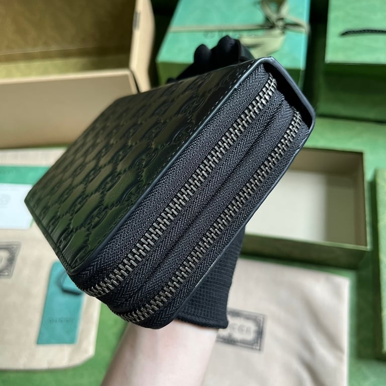 Gucci Super GG Travel Document Case Black - 5