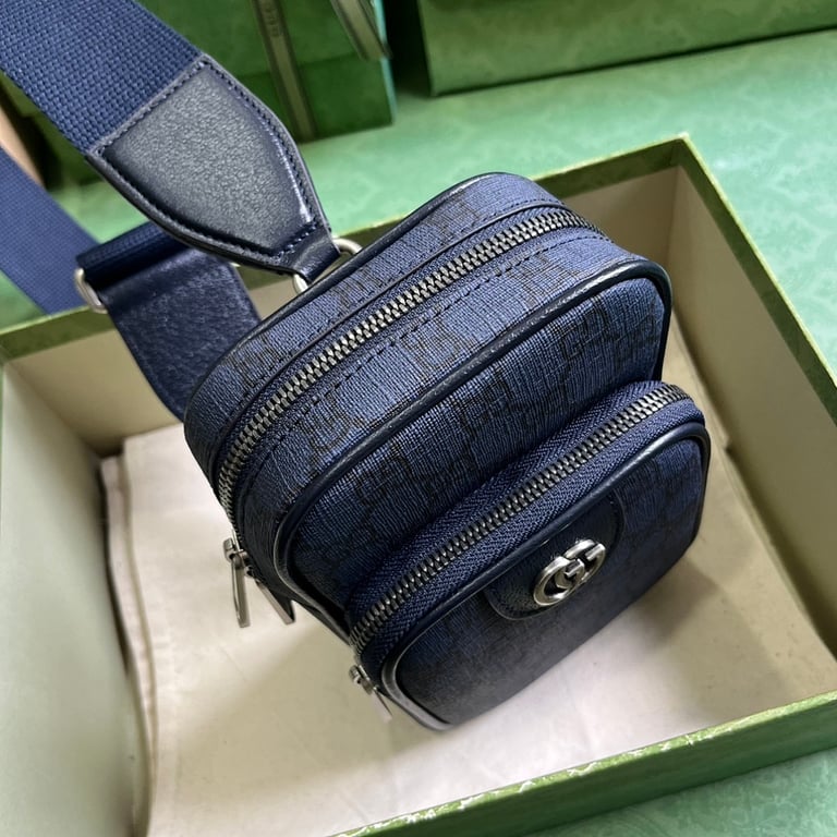 Gucci Ophidia GG Mini Bag Blue 752565 - 5