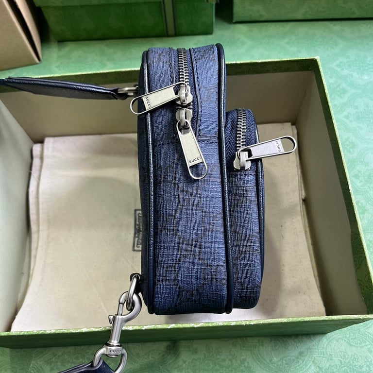 Gucci Ophidia GG Mini Bag Blue 752565 - 7