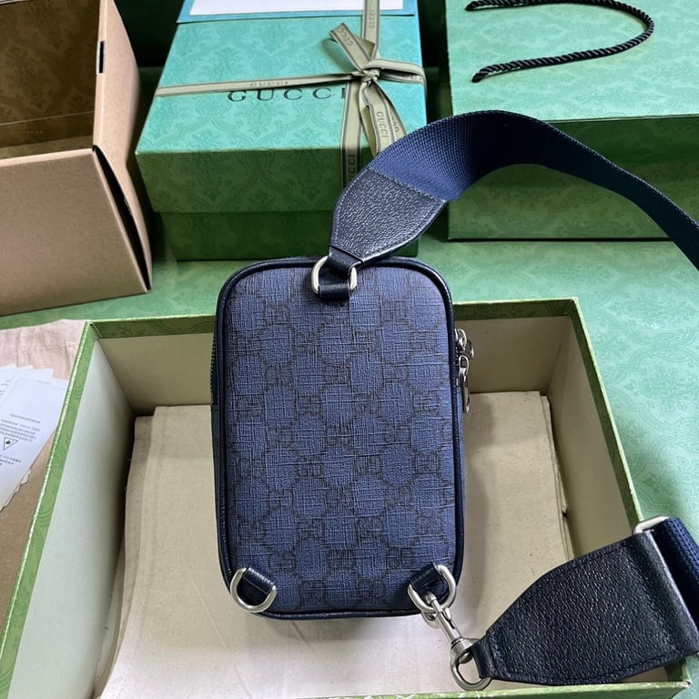 Gucci Ophidia GG Mini Bag Blue 752565 - 9