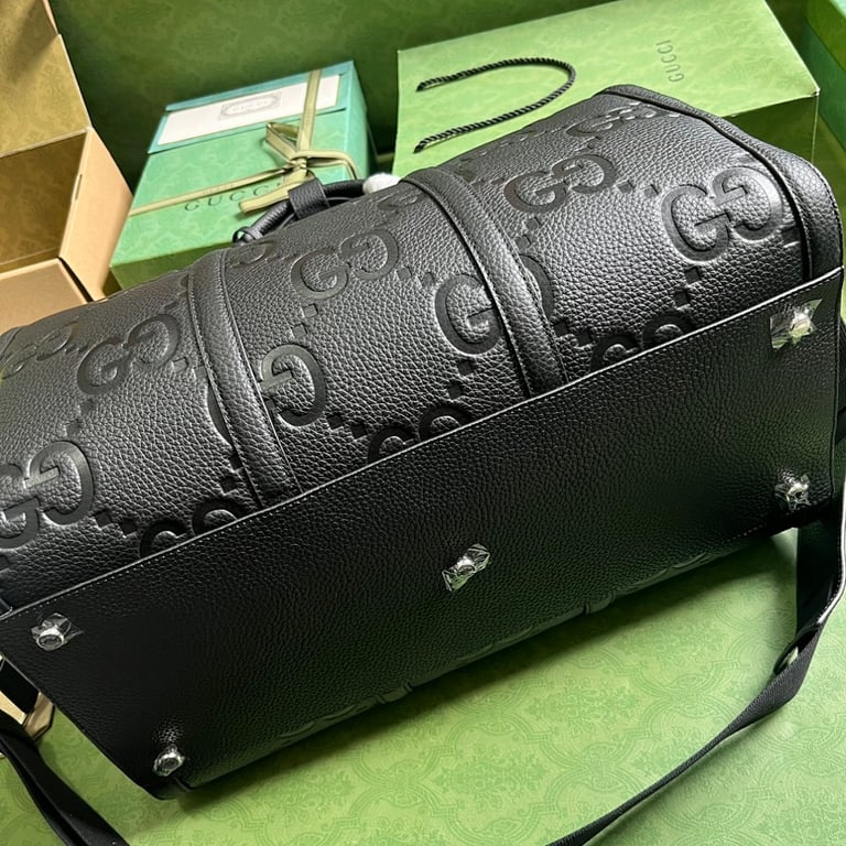Gucci Jumbo GG Small Travel Bag Black - 8