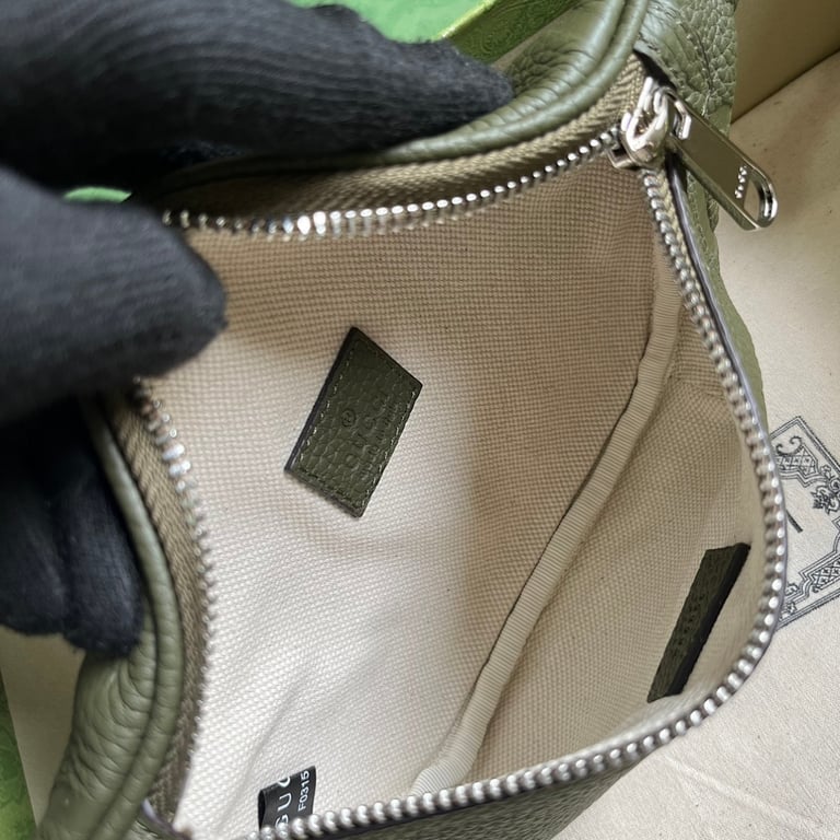 Gucci Jumbo GG Small Belt Bag Green - 4