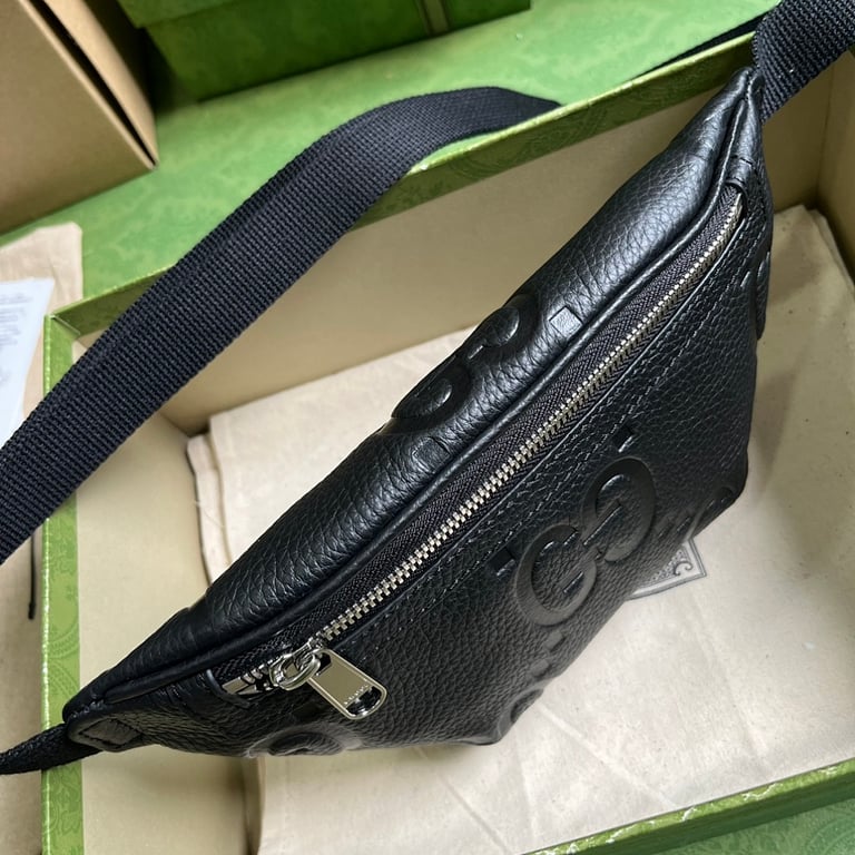 Gucci Jumbo GG Small Belt Bag Black - 4