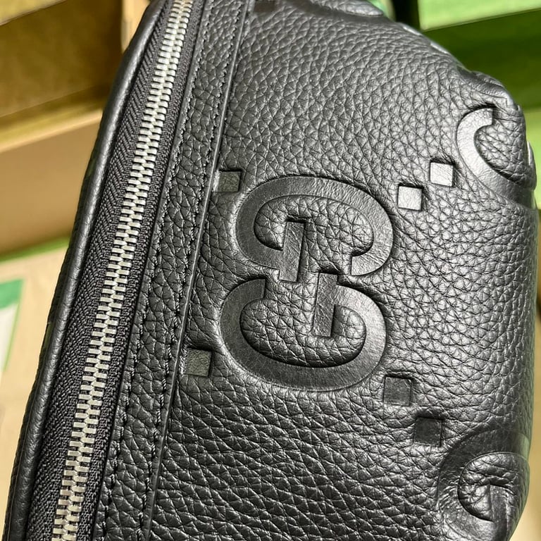 Gucci Jumbo GG Small Belt Bag Black - 6