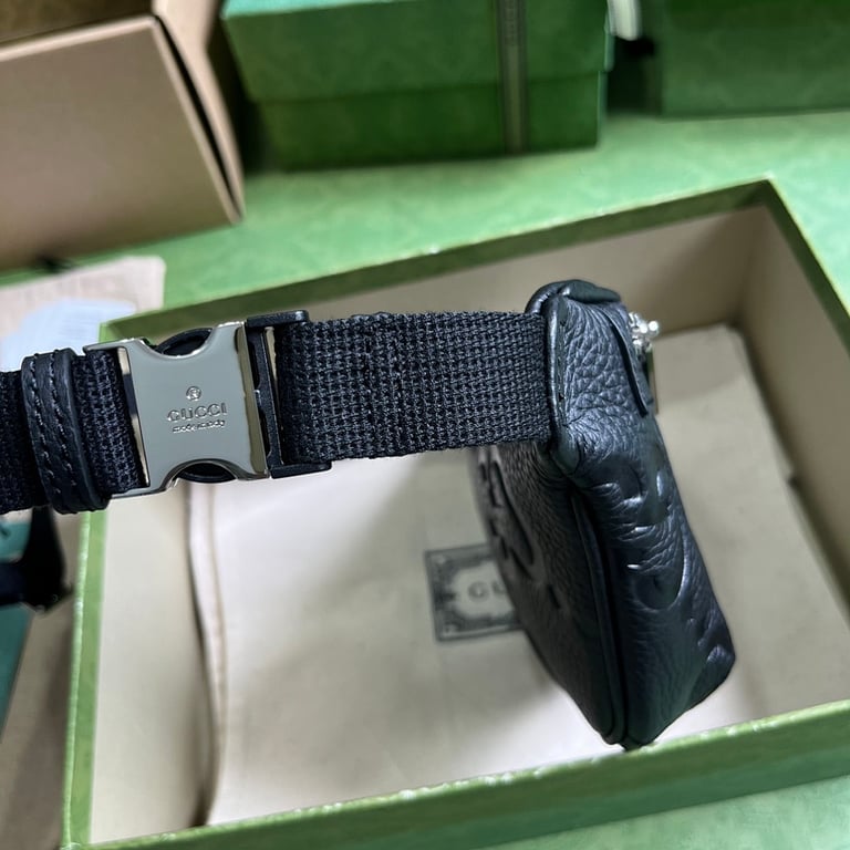 Gucci Jumbo GG Small Belt Bag Black - 7