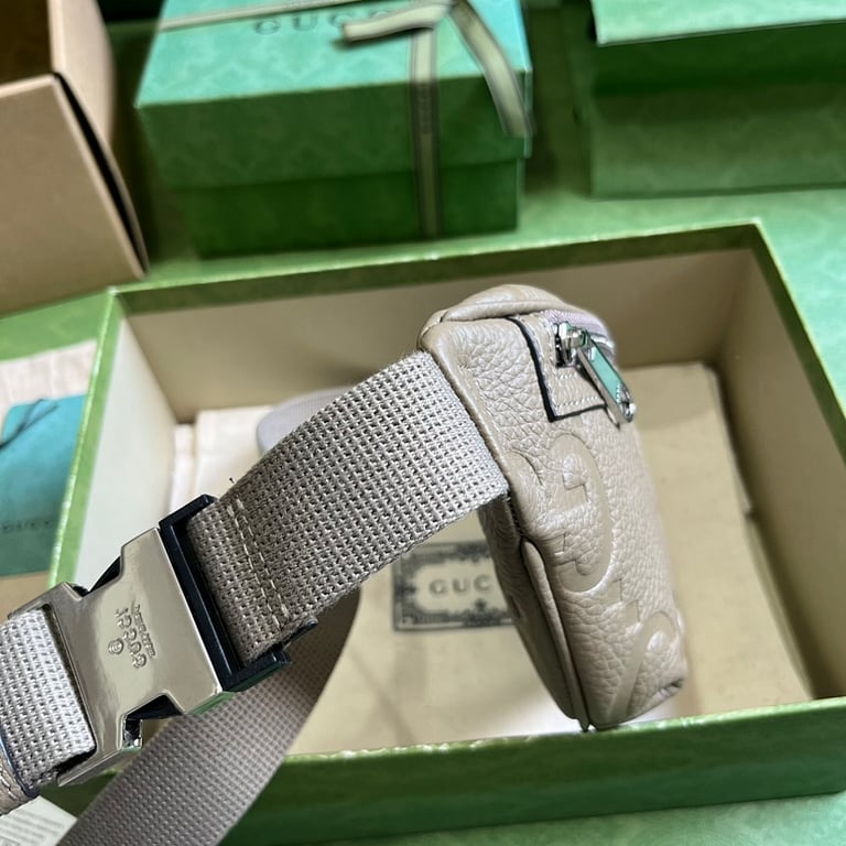 Gucci Jumbo GG Small Belt Bag Grey 658582 - 7