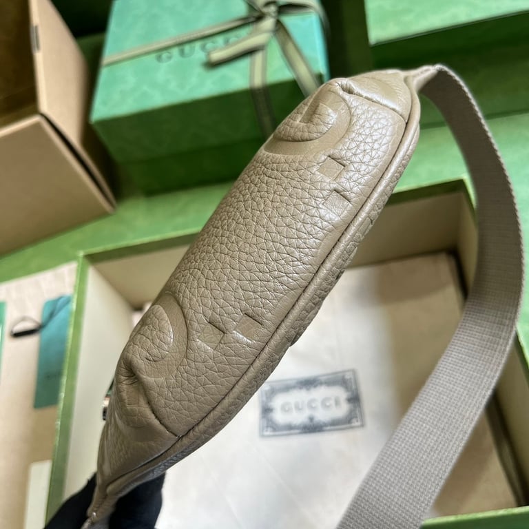 Gucci Jumbo GG Small Belt Bag Grey 658582 - 8