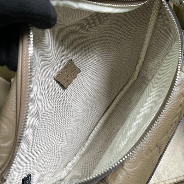Gucci Jumbo GG Belt Bag Grey - 4