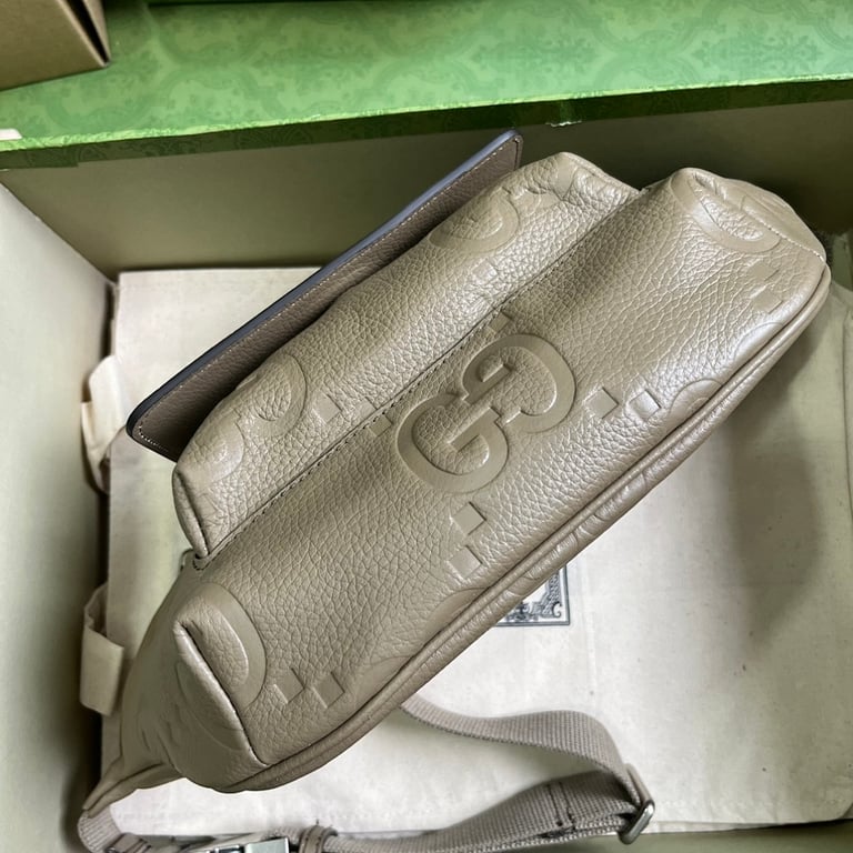 Gucci Jumbo GG Belt Bag Grey - 8
