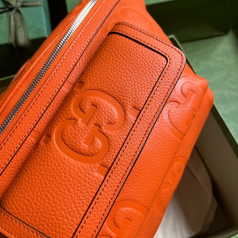 Gucci Jumbo GG Belt Bag Orange - 6