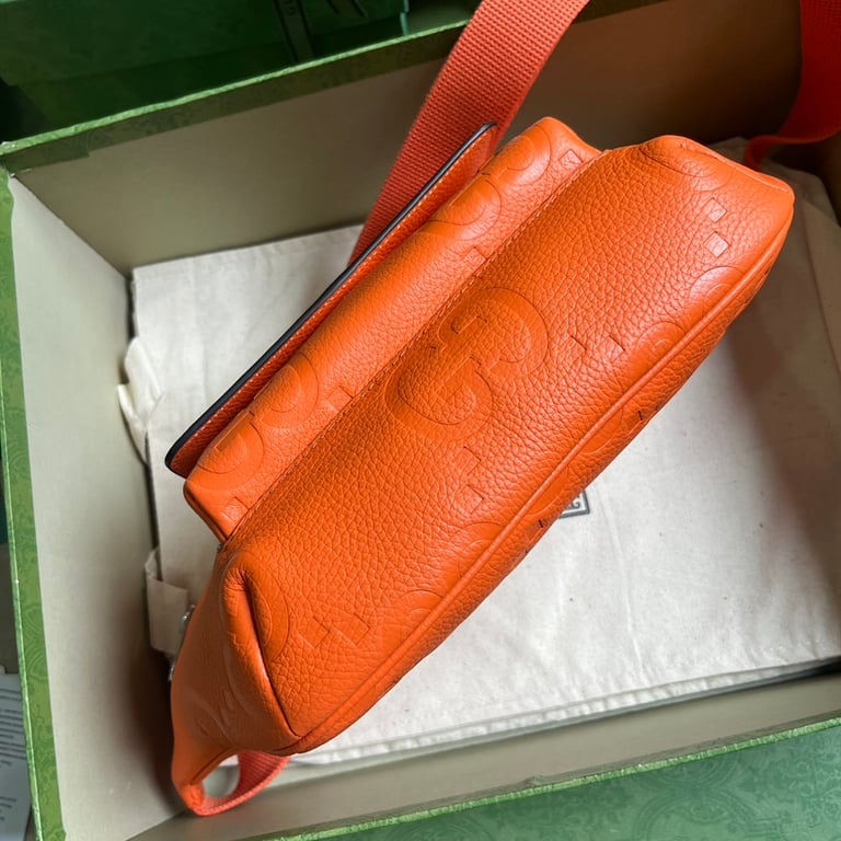 Gucci Jumbo GG Belt Bag Orange - 8
