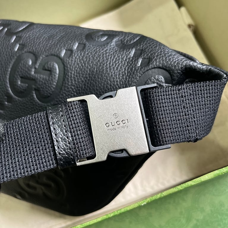 Gucci Jumbo GG Belt Bag Black - 7
