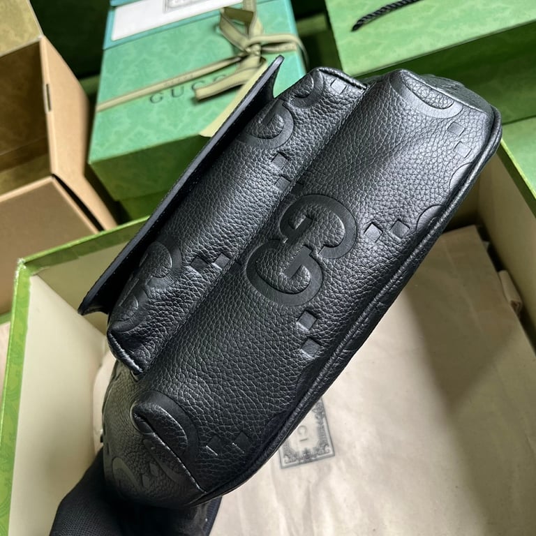Gucci Jumbo GG Belt Bag Black - 8