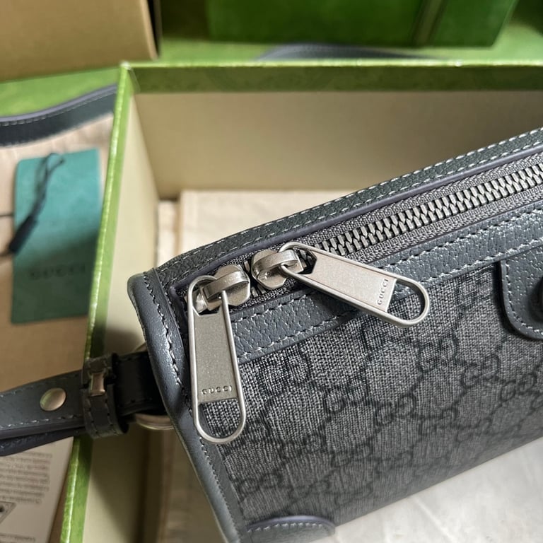 Gucci Ophidia GG Messenger Bag Grey - 4