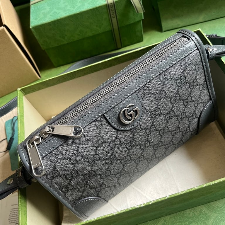 Gucci Ophidia GG Messenger Bag Grey - 5