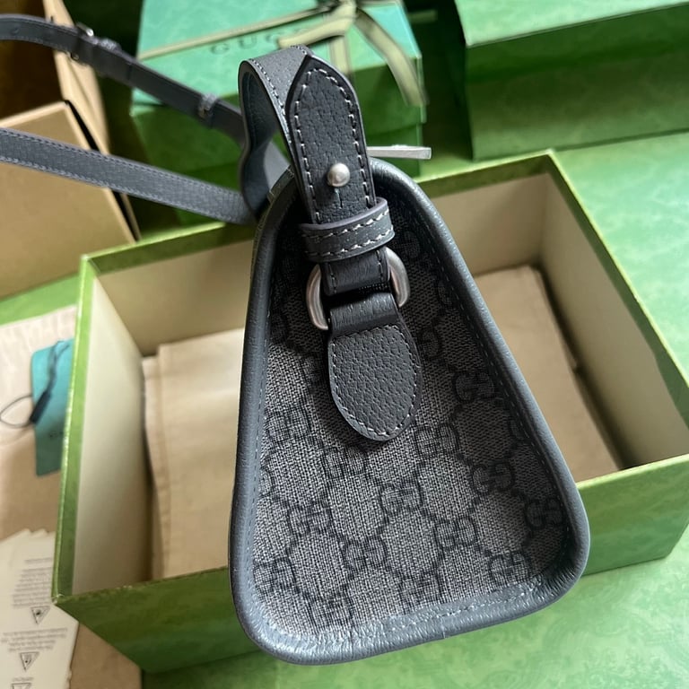 Gucci Ophidia GG Messenger Bag Grey - 7