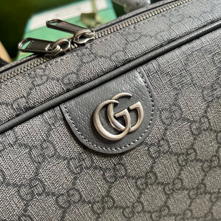 Gucci Ophidia GG Shoe Bag Grey 752587 - 6