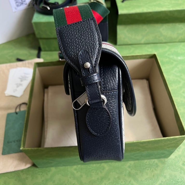 Gucci Ophidia Mini GG Studded Shoulder Bag - 8