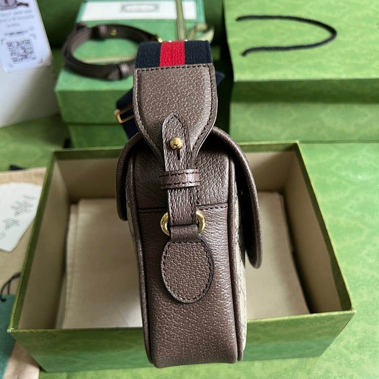 Gucci Ophidia Mini GG Shoulder Bag with Studs - 7