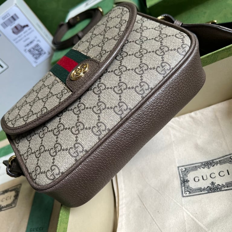 Gucci Ophidia Mini GG Shoulder Bag with Studs - 8